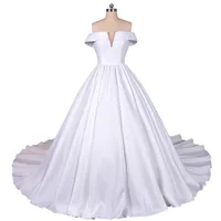 LSDZ29-White-Simple-Attractive-V-Neck-Short-Sleeve-Lace-Up-Back-Off-The-Shoulder-Wedding-Dress.png