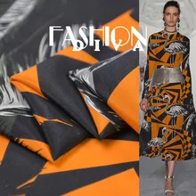 19 летняя Новинка 140 см в ширину 13momme 95% шелк 5% спандекс ткань для рукоделия шитье платье крепдешин модная ткань Распродажа