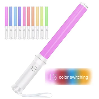 

15 Patterns Glow Sticks Concert Support Stick for Night Party Decor Glowing 3W Supplies Light Novelty Lighting WWO66