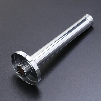 

Shower Arm Durable Handshower Shower Head Gadgets Round Ceiling Mounted Brass Shower Arm Bathroom Wall Accessories Supplies