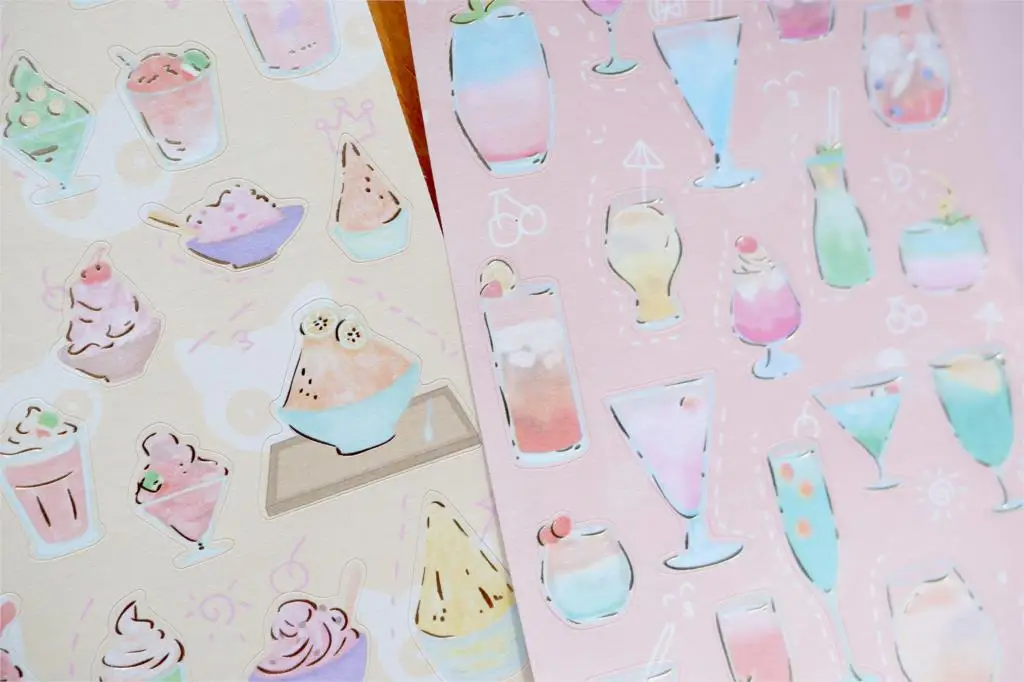 45 шт./1 партия Kawaii канцелярские наклейки s милые сладкое десертное ежедневник планировщик декоративные мобильные стикеры s Скрапбукинг DIY ремесло стикер