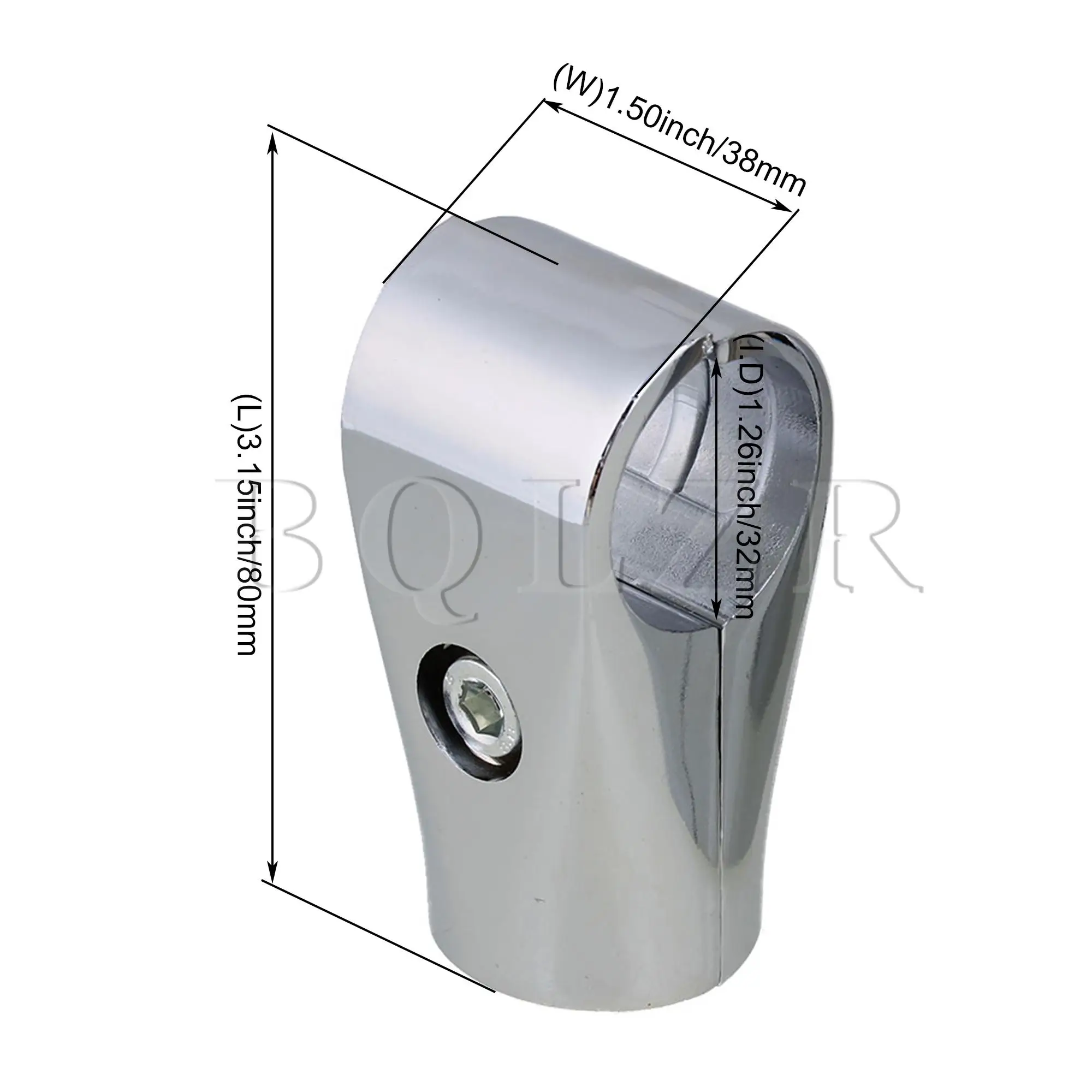 bqlzr 4 x 32mm id tubo redondo prata 05