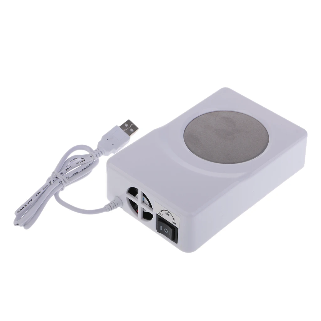 Portable USB Warmer and Cooler Coaster Tea Coffee Mug Bottle Drink Pad Gift