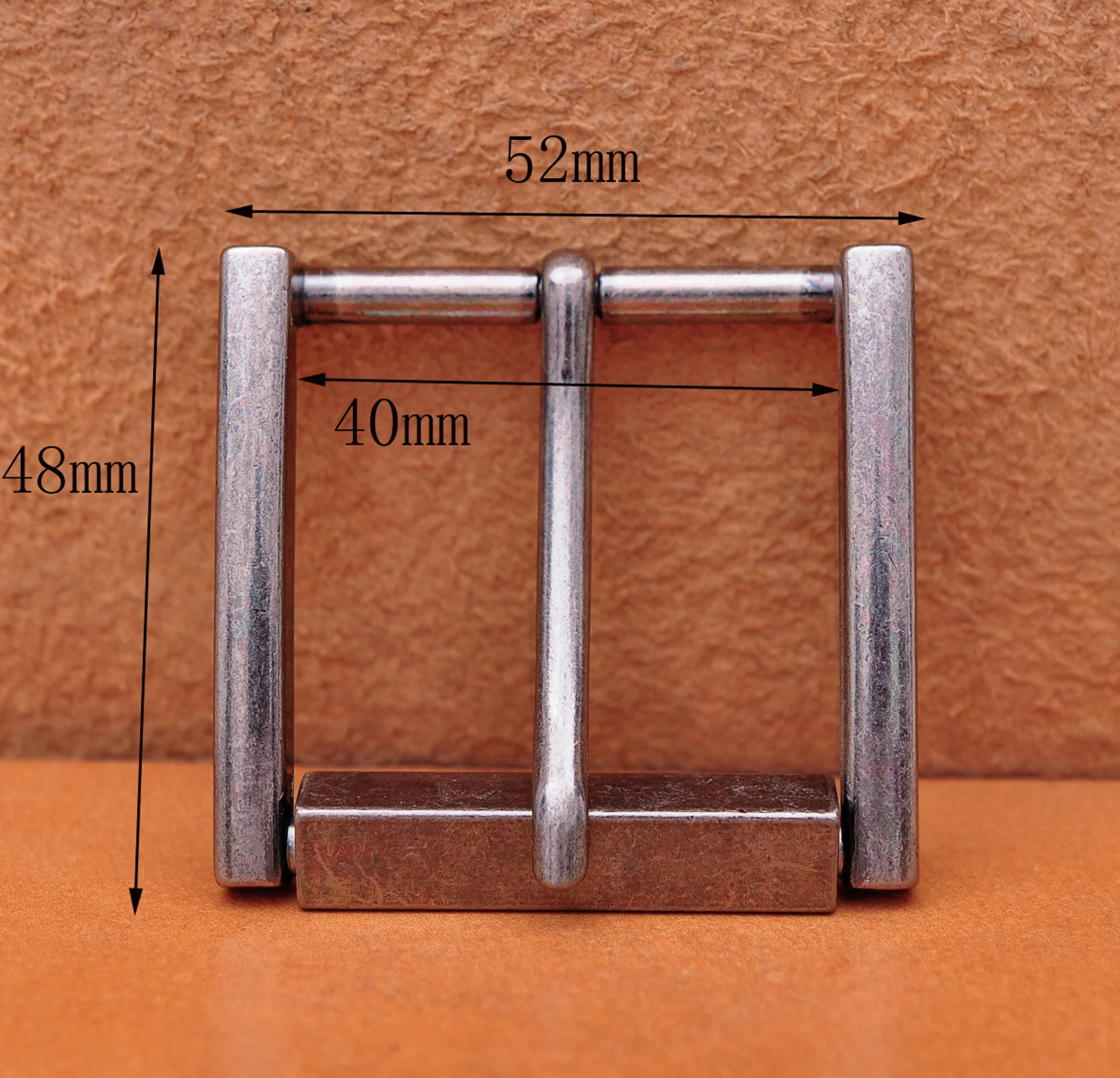 Classic Heavy Solid Antique Prong Pin Roller Buckle For 40mm Leather Craft Belt 48X52MM | Украшения и аксессуары