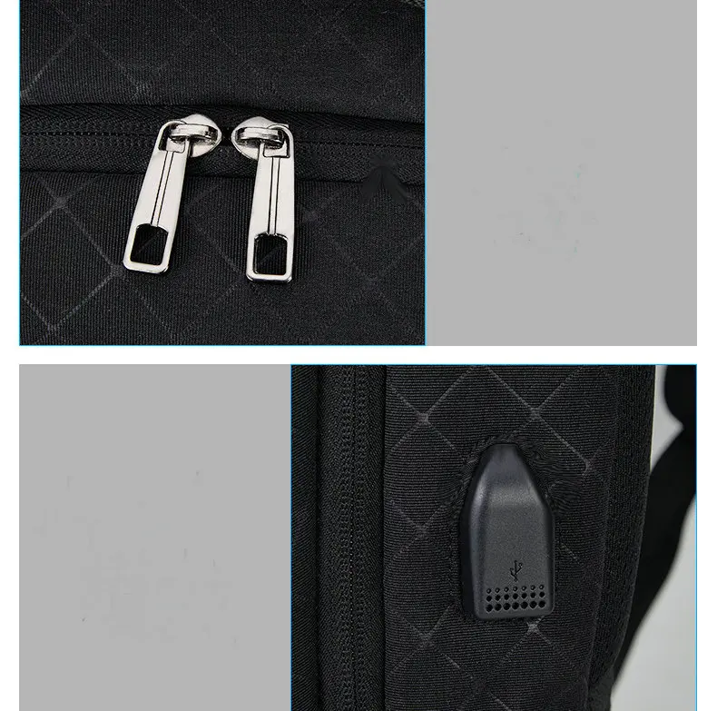 Men's Large capacity travel backpack Business Bag Laptop Usb Backpack Woman School Bag Male Leisure Backpack C44-33