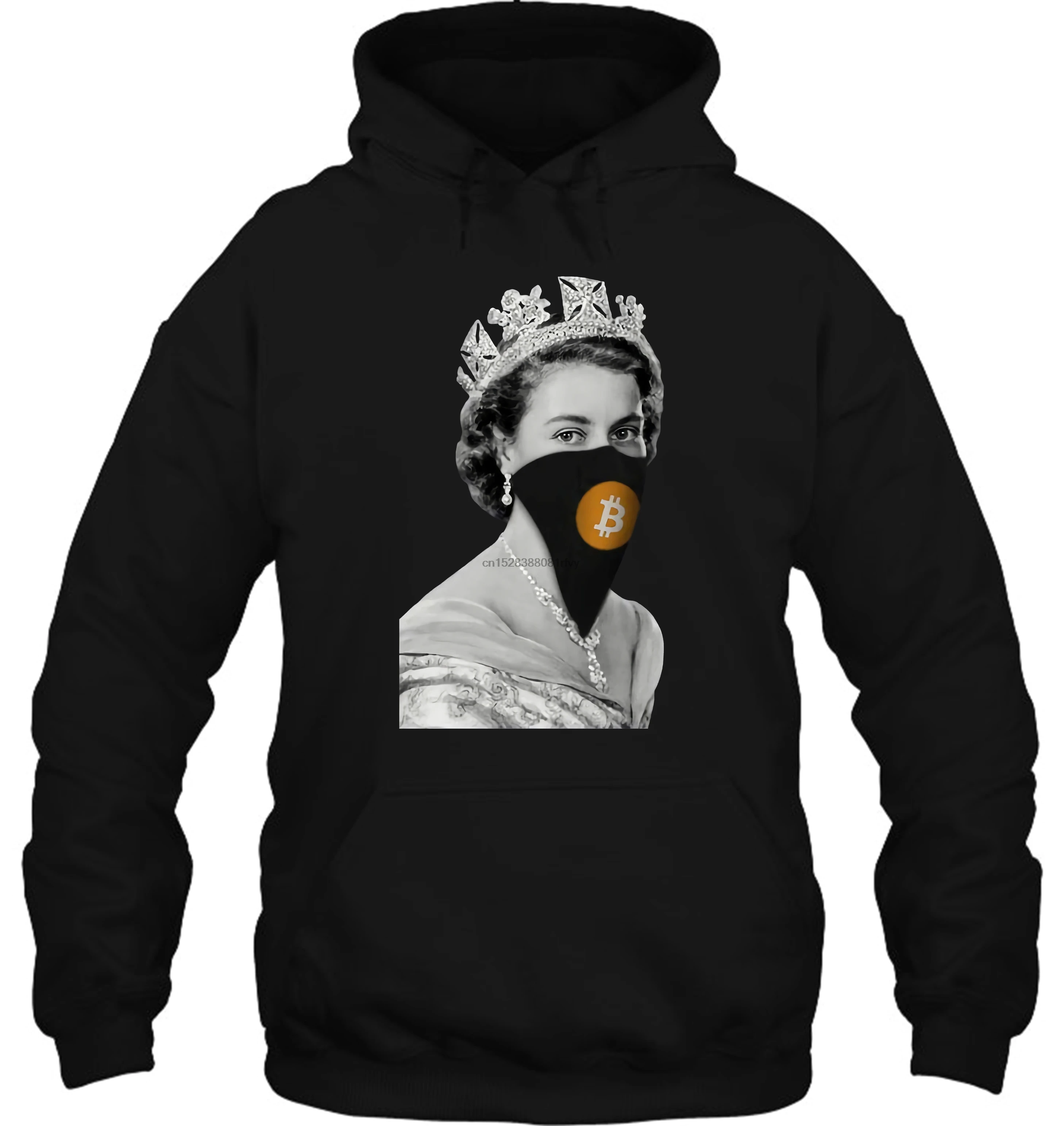 Мужская толстовка Funky queen Bitcoin Bandit, забавная мужская толстовка с круглым вырезом, уникальный дизайн, хлопок, забавная женская уличная одежда