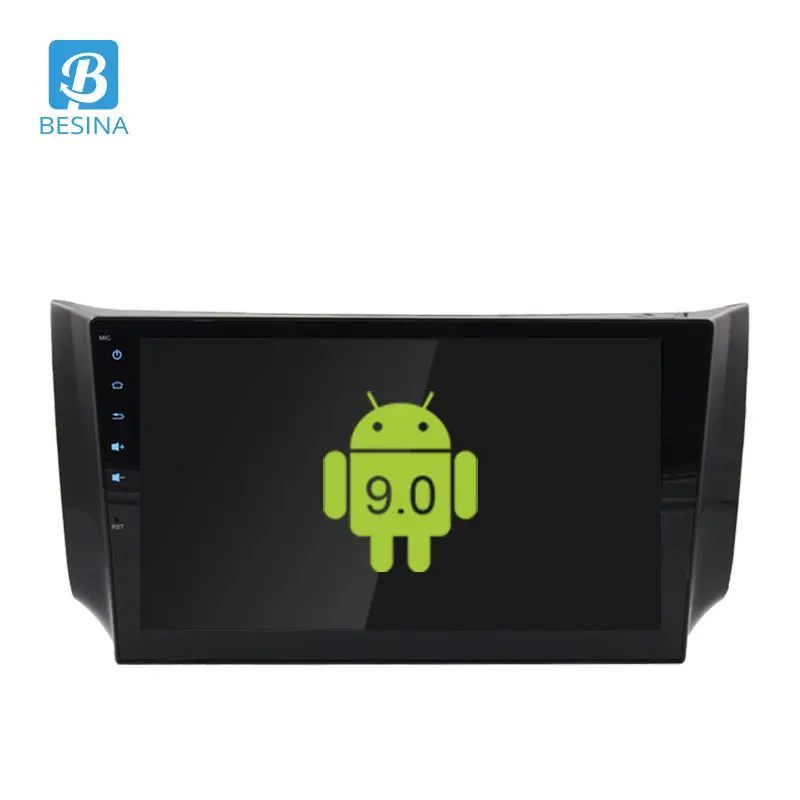 Besina 2 din Android 9 0 автомобильное радио для NISSAN SYLPHY/B17/Sentra 2012 2013 2014 2015 2016 2017 Мультимедиа