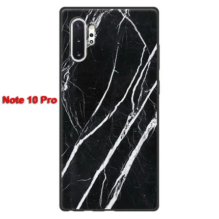 Для samsung Galaxy Note 10 чехол Note10 Pro plus Note10+ задняя крышка полная защита чехол Дерево камень стиль для samsung Note10+ 5G - Цвет: Note 10 Pro