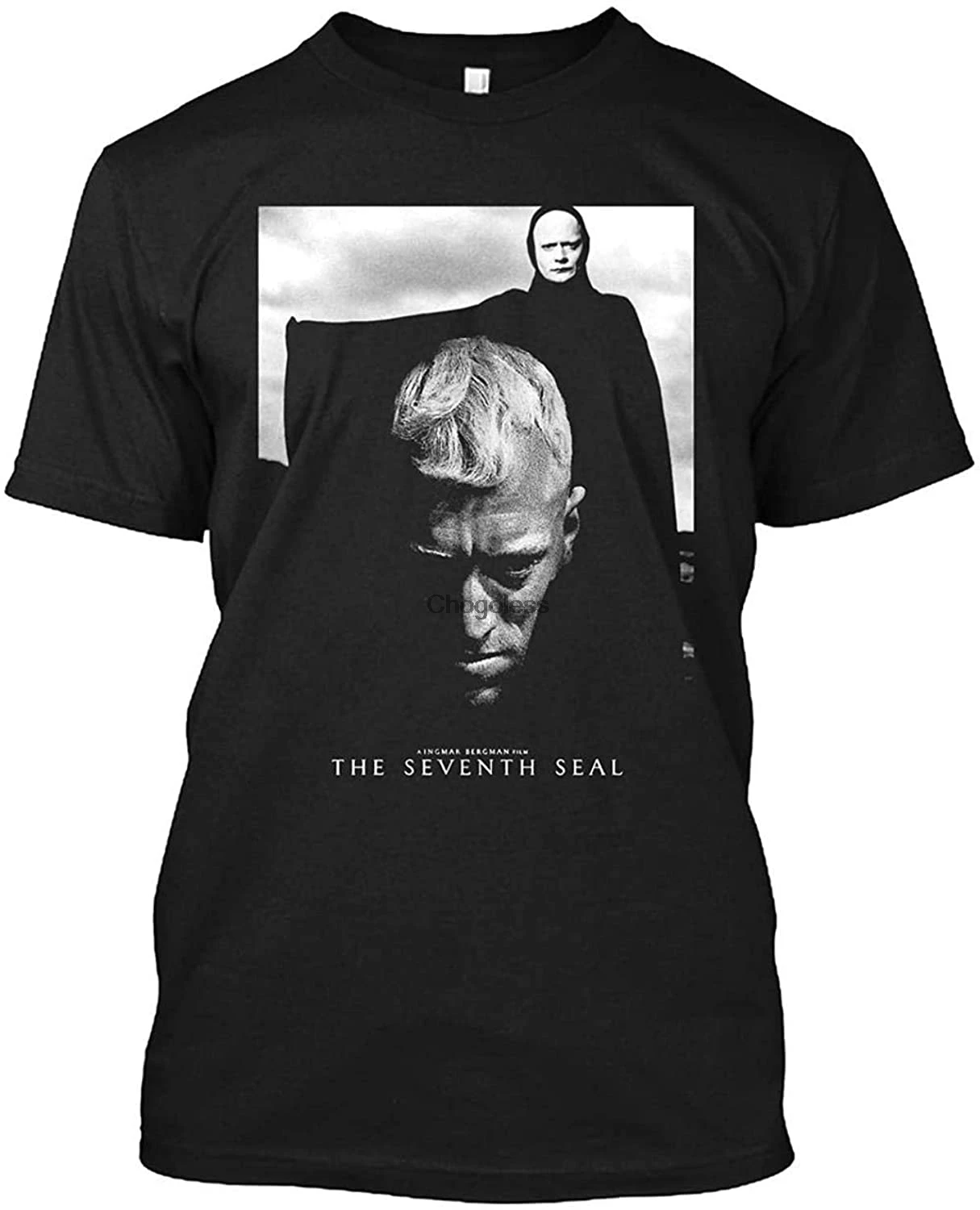 Футболка унисекс с коротким рукавом изображением 7-й котики ИНМАР Бергмана