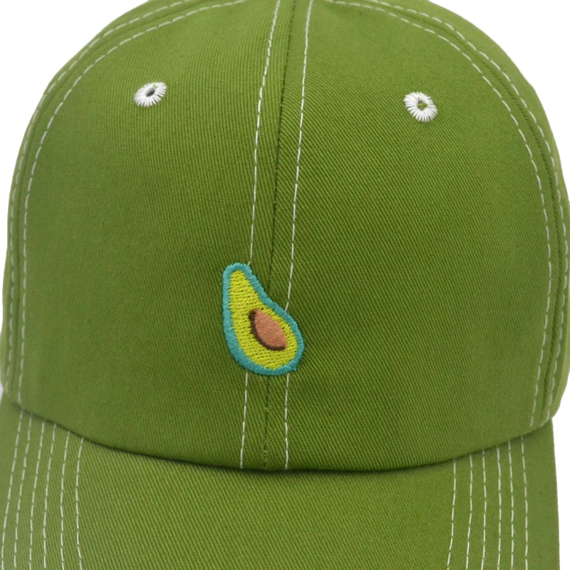 Хлопок авокадо банан зеленый фрукты Snapback Кепка для мужчин женщин хип хоп папа шляпа бейсбольная Кепка Bone Garros