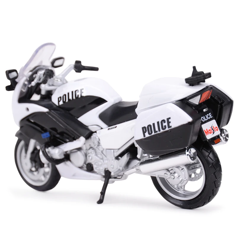Yamaha FJR1300A Police weiß OVP Maisto Motorrad Modell 1:18 Neu 