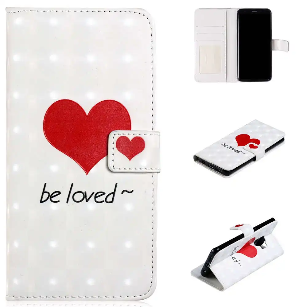 Leather Book Phone Cases For Samsung Galaxy S10 Note 10 Plus Case Flip Cover Wallet For Samsung Galaxy S10E S10 Plus Case - Цвет: 1