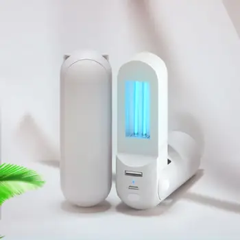 

Portable Mobile Power UV Ozone Disinfection Lamp Wand USB Charging UVC Ultraviolet Germicidal Sterilizer Light Stick Household