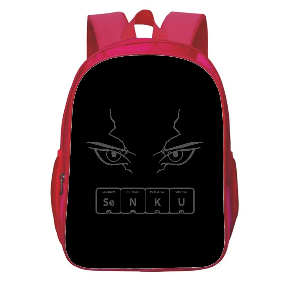 13 Inches Casual Bag DR.Stone Backpack Girls Toddler Cartoon Knapsack Baby Children Toddler Rucksack Mochila Girl gift