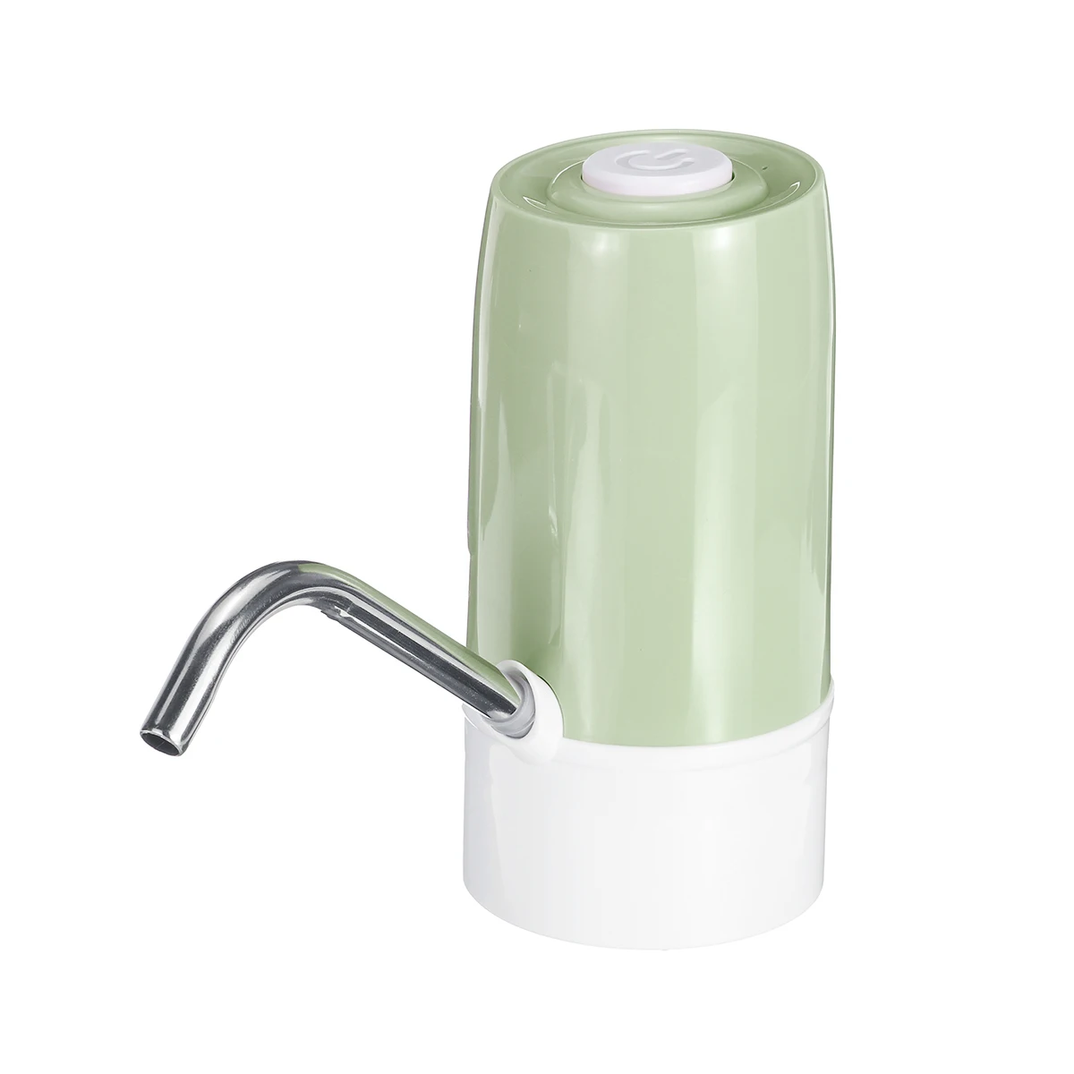 Light Green 1 шт. Электрический диспенсер для воды переносная Питьевая Бутылка переключатель умный беспроводной водяной насос usb зарядка для домашнего офиса - Цвет: Light Green