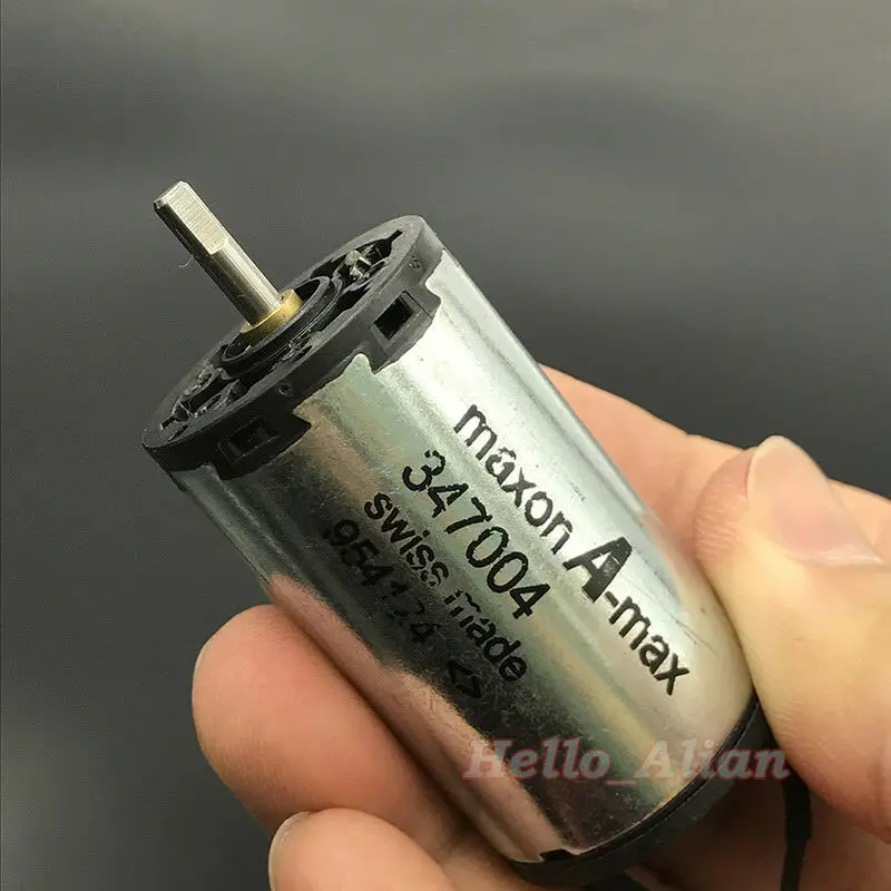 Швейцарский двигатель Maxon A-max 347004 RE26 с постоянным током высокоскоростной