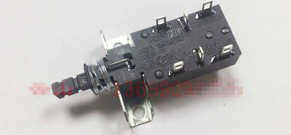 20 шт. выключатель питания 6A 125V 4A 250V 12 pin кнопочный переключатель