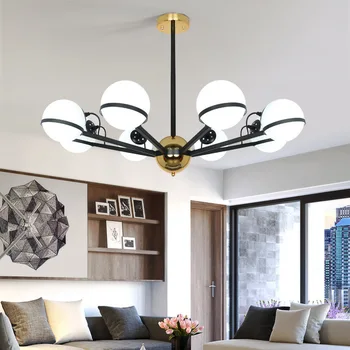 

japan deco maison luminaria glass ball restaurant living room hanglamp