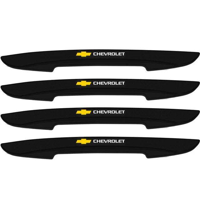 4pcs car door anti-scratch collision sticker handle protection for Chevrolet cruze captiva sail onix corsa aveo sonic spark s10 15-Chevrolet