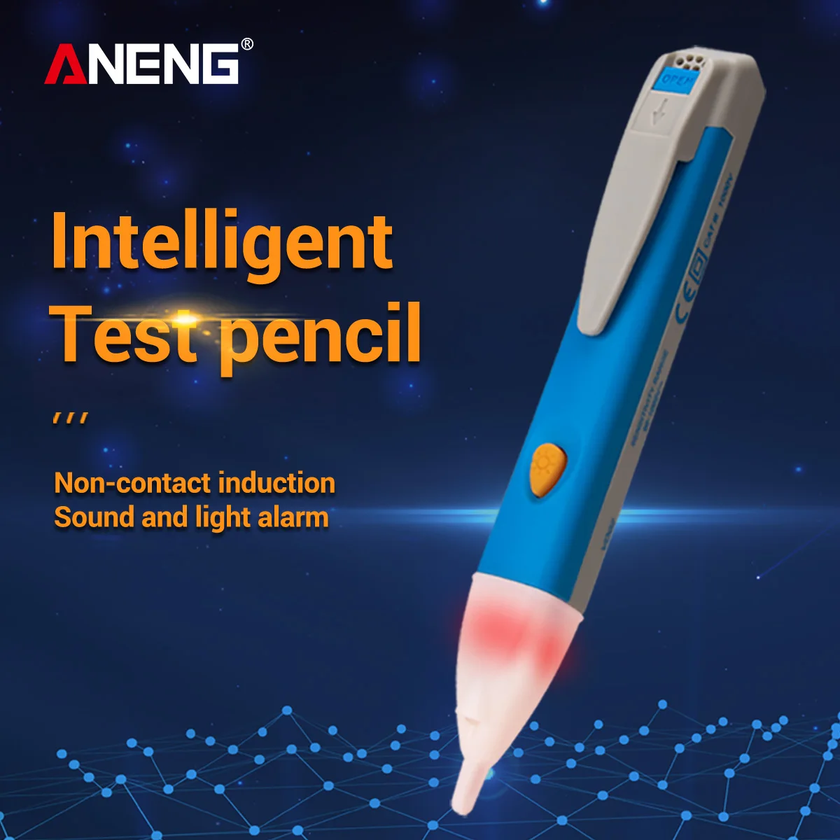 Бесконтактный Тестер Напряжения детектор напряжения переменного тока