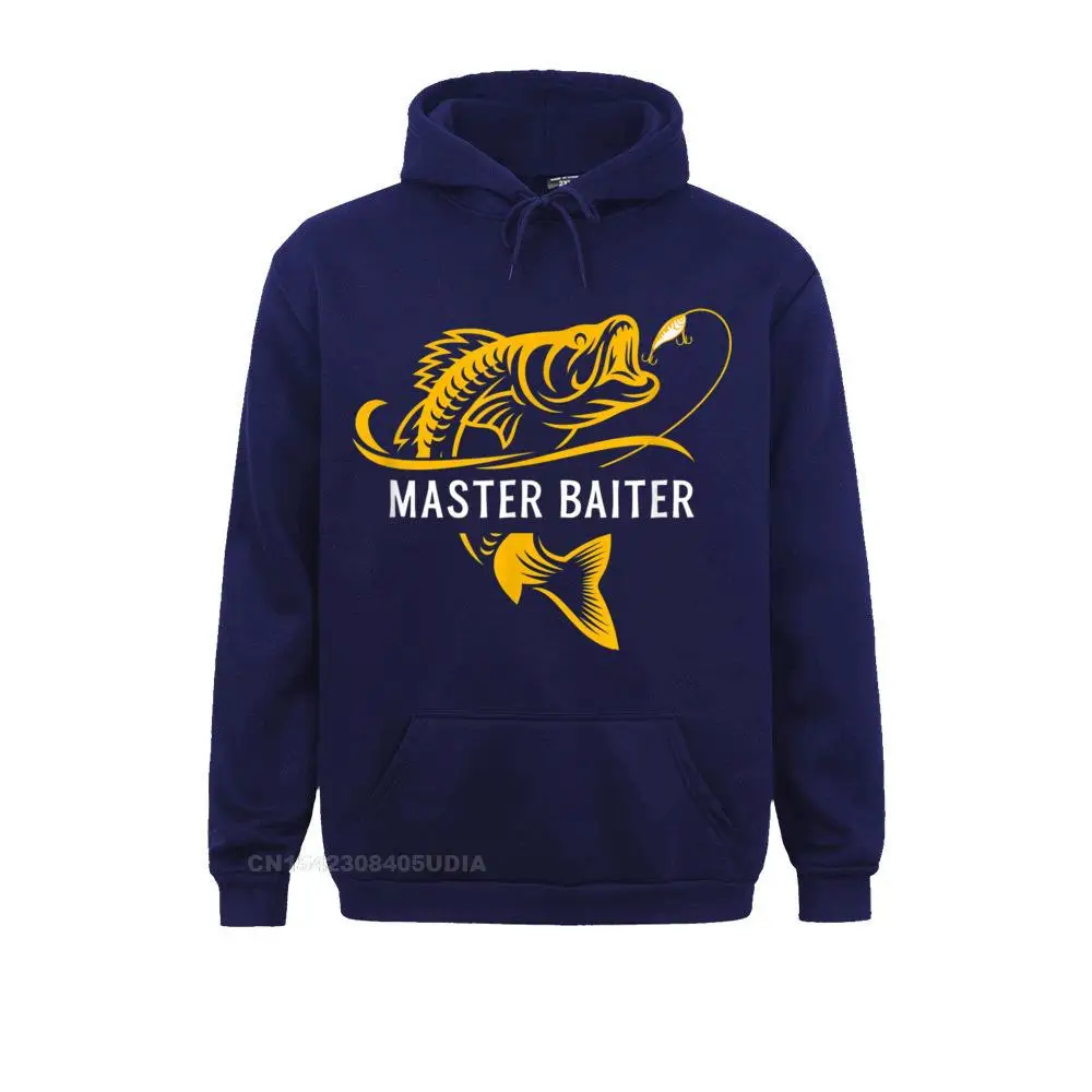 Master Baiter - Funny Fishing T-Shirt__B9111 Sweatshirts Long Sleeve Custom Cheap Men Lovers Day Hoodies Custom Hoods  Master Baiter - Funny Fishing T-Shirt__B9111navy