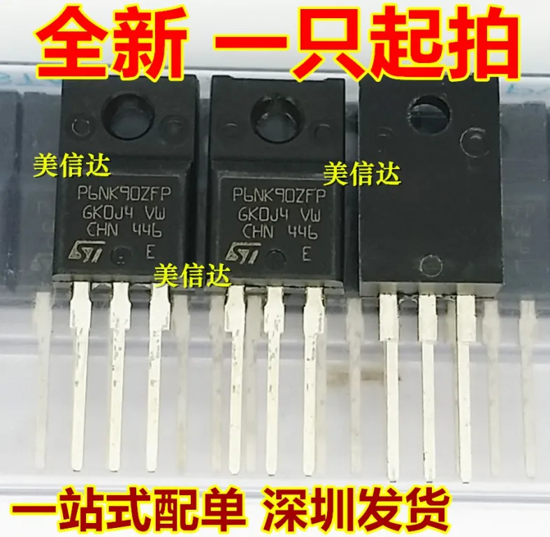 100% новый и оригинальный BOM P6NK90ZFP STP6NK90ZFP TO220F | Электроника