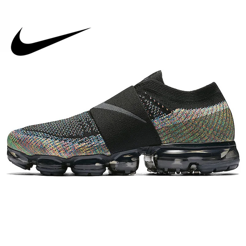 Оригинальные оригинальные мужские кроссовки для бега Nike Air VaporMax Moc Радужная подушечка Нескользящая классическая спортивная Дизайнерская
