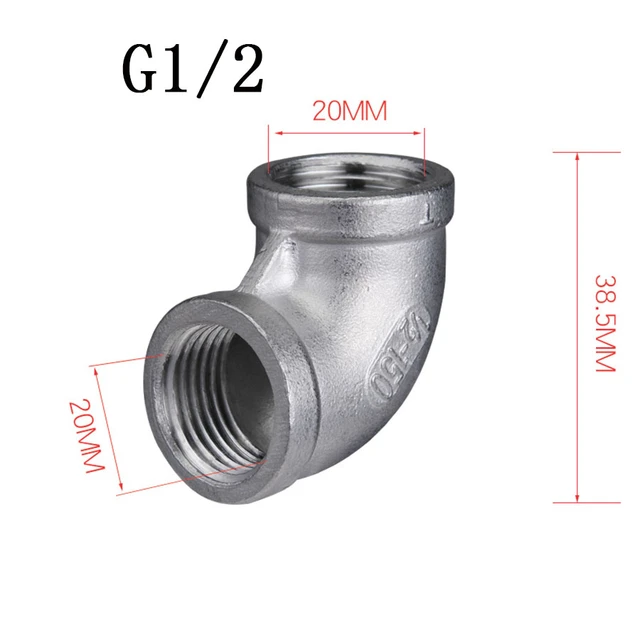 1PCS 304 Stainless Steel Union Joint Coupling 1/4 3/8 1/2 3/4 1