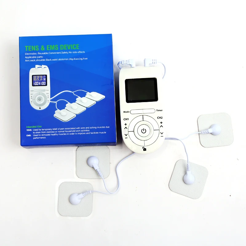 

EMS Tens Massager Machine By Therapy Muscle Stimulator Physiotherapy Electronic Physiotherapy Pulse Massager Frequency Device