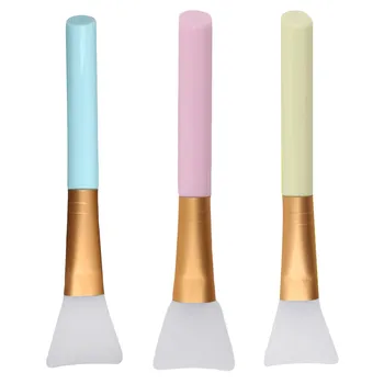 

Silicone Makeup Cosmetic Facial Mask Mud Applicator Brush Tool for Mixing Applying Facial Skin Care Masks Muds Ingredients