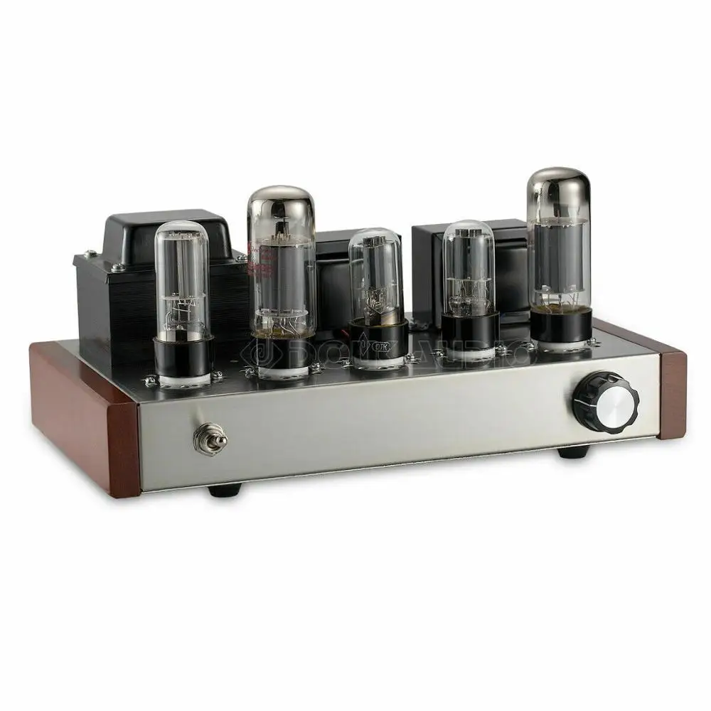 Douk аудио HiFi 6L6 вакуумный ламповый усилитель, одноконцевый чистый усилитель мощности класса A