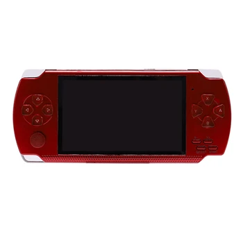 

Built-In 5000 Games, 8GB 4.3 Inch PMP Handheld Game Player MP3 MP4 MP5 Player Video FM Camera Portable Game Console Red
