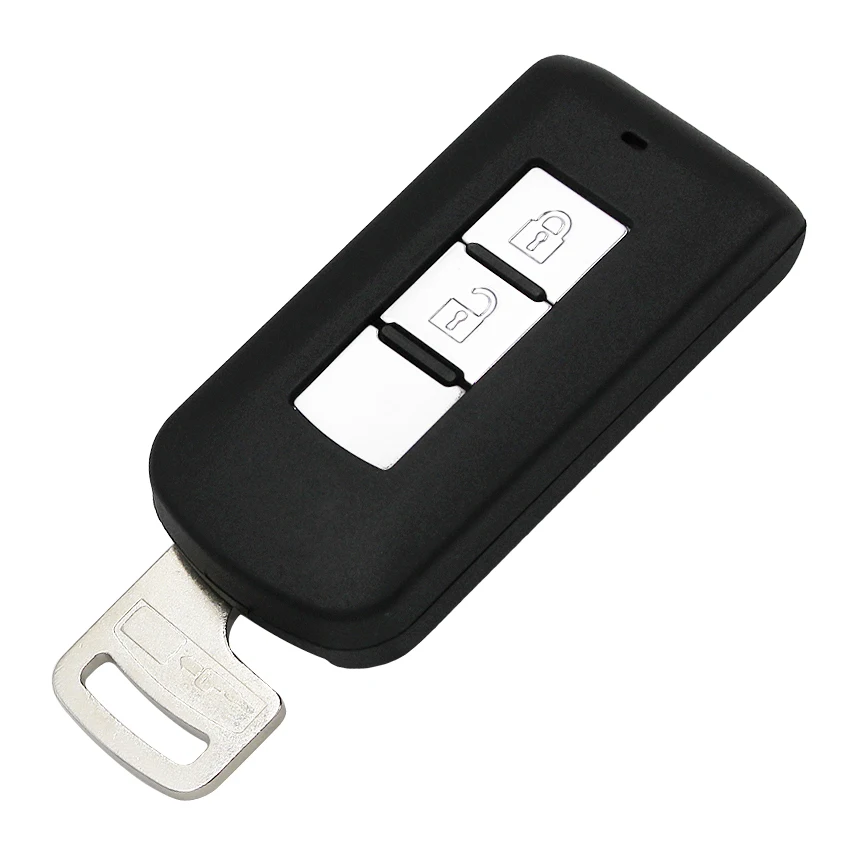 2 кнопки дистанционный смарт ключ-брелок FSK433MHz PCF7952 чип для Mitsubishi Lancer Outlander ASX(с аварийным ключом
