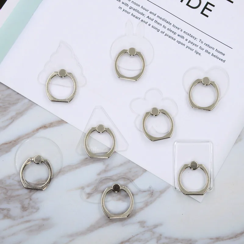 Универсальная подставка держатель для телефона кольцо на палец симпатичного