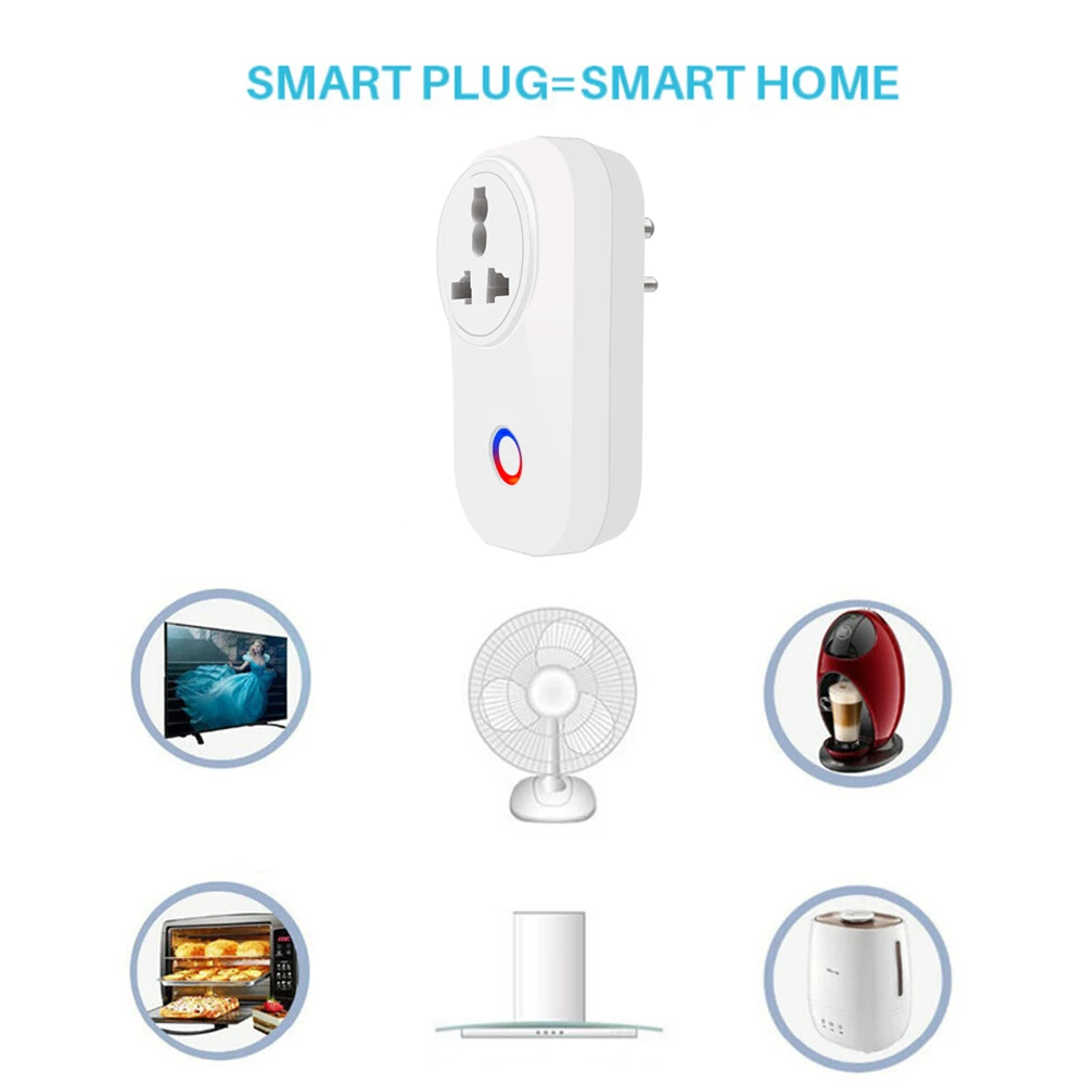 Usee Link Smart Socker power Plug WiFi умная розетка в 10А/16А мощность ed By Tuya работа с Alexa Google Home Mini IFTTT