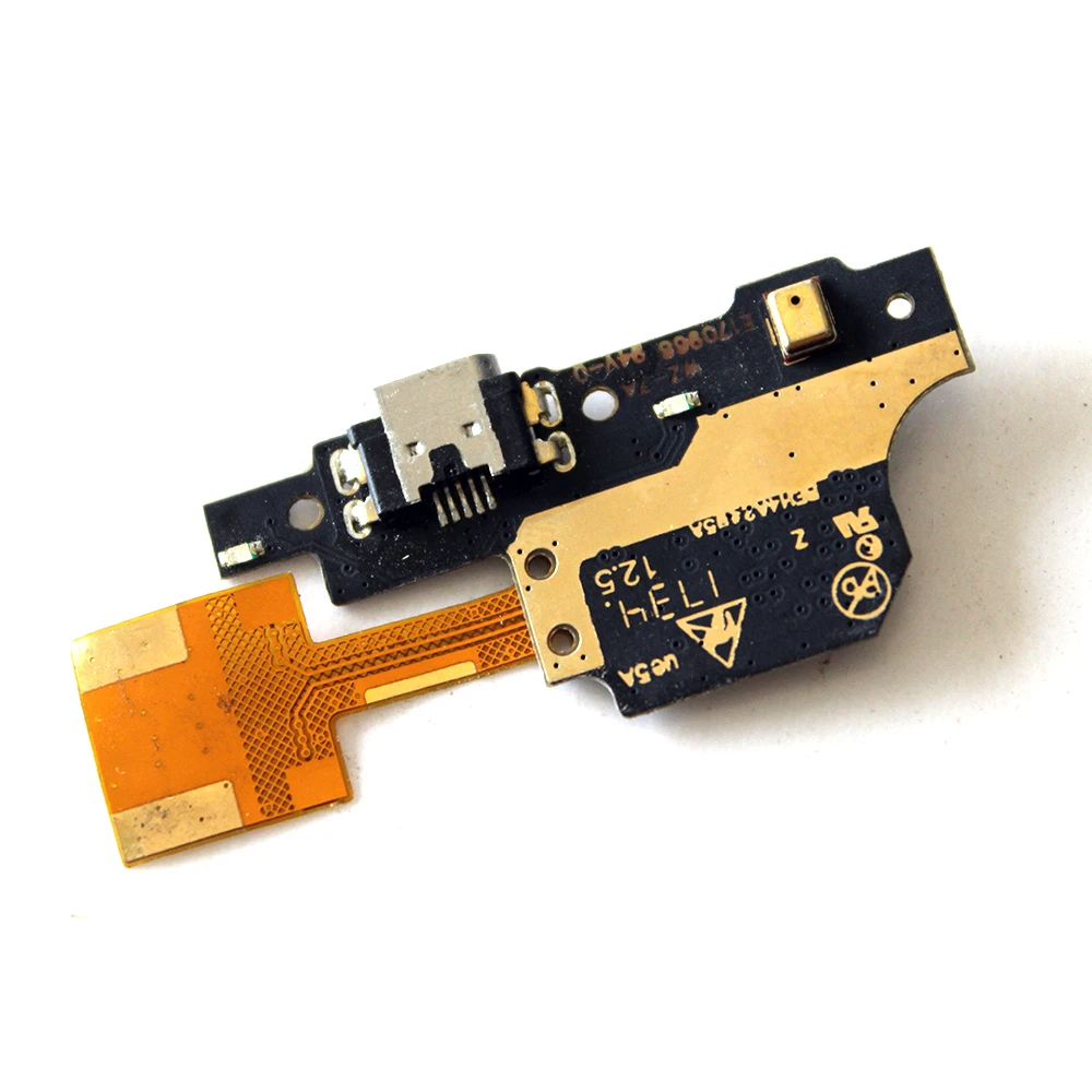 Usb порт для зарядки док-станция разъем Jack Разъем плата для зарядки гибкий кабель с микрофоном для zte Blade V6 Plus/V7 Lite