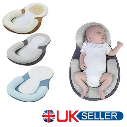 Nice!!Infant Newborn Baby Pillow Cushion Prevent Flat Head Sleep Nest Anti Roll