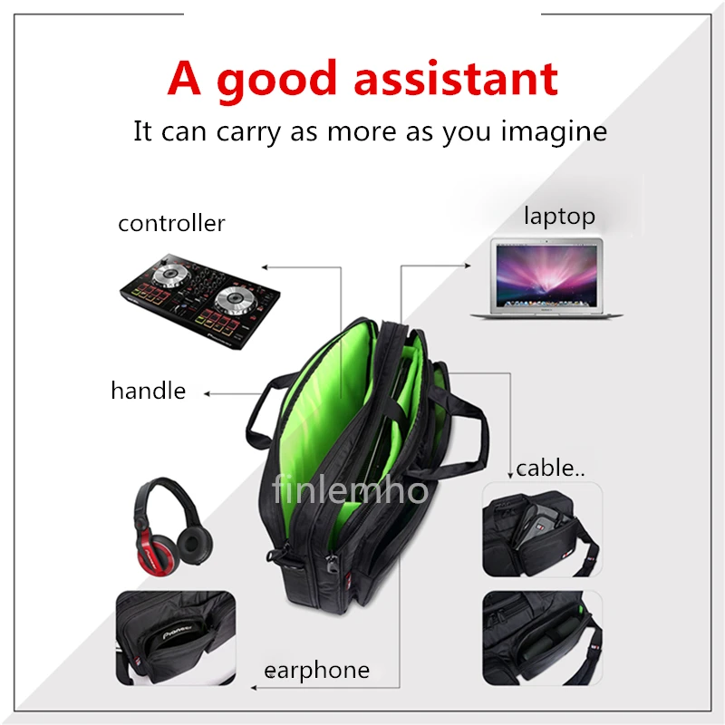 Bolsa de Transporte para Viagem Portátil de Áudio para dj Console Profissional sx 800 1000 Rx2 dj 400 sr - Image 4