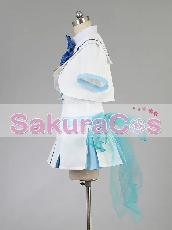 LoveLive! WonderfulRush костюм для косплея Нико Ядзава белое платье Хэллоуин женское платье прекрасный стиль