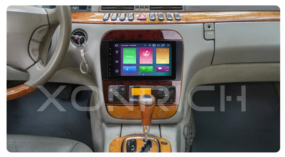 4 ГБ ips DSP 2 din Android 9,0 Автомобильный мультимедийный плеер для Mercedes Benz S-Class W220 W215 S280 S320 S350 S500 gps Навигация Аудио