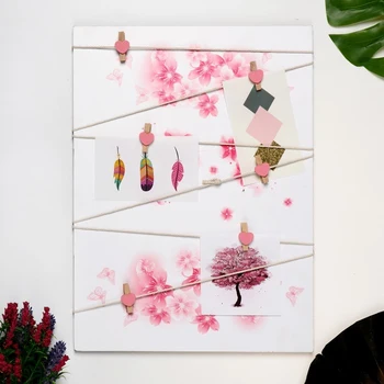 

Photo frame MDF for 6 photos 9x13 cm "Pink flowers" 40x30 cm 4459501