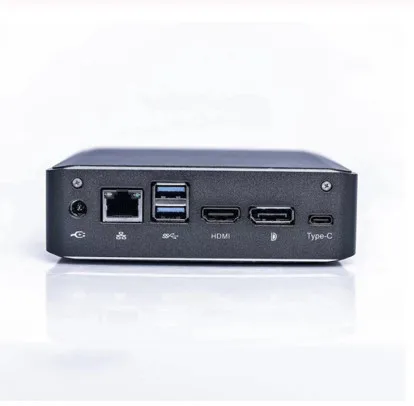 10TH вентилятор мини ПК Windows10 Intel i7 10510U I5 10210U 2 * DDR4 M.2 Nuc ультра компактный Barebone Мини