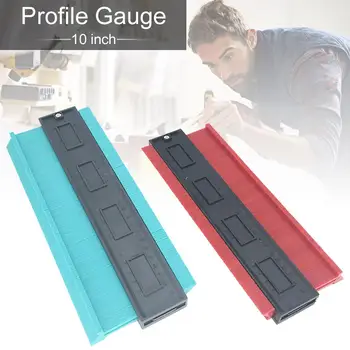 

10 Inch Contour Measuring Instrument Measuring Ruler Contour Replicator Multifunctional Irregular Contour Gauge Woodworking Tool