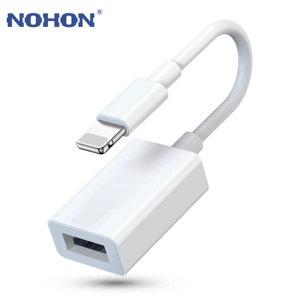 OTG адаптер для Apple к USB 3 0 устройство чтения камеры iPhone 11 Pro Max Xs XR X 6 7 8 Plus iPad разъем