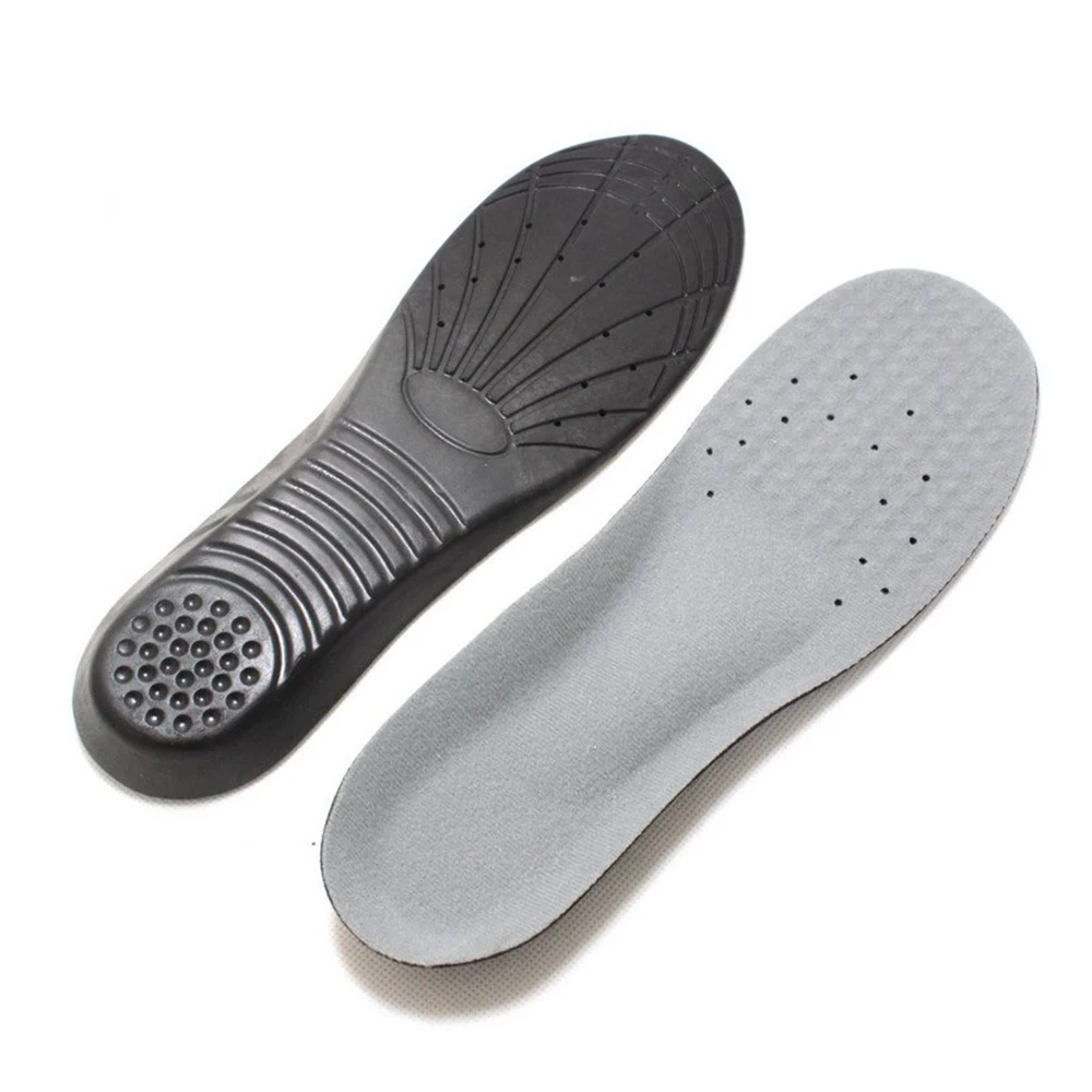 1 пара Sweatproof Shoe-pad PU высокая эластичность коврик поглощение пота дышащая спортивная стелька для человека декомпрессионная дезодорант стелька