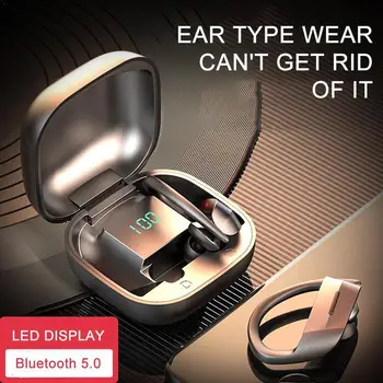 

Display Bluetooth Earphone Wireless Headphones Stereo Wireless Earbuds Headset Mic With Noise bluetooth Cancelling Waterpro M6F3