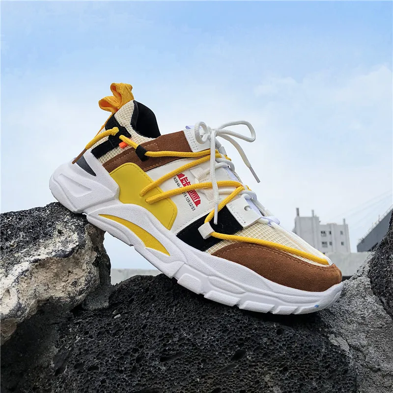 

BIGFIRSE High Quality Trend Comfortable Men Shoes Men's Fashion Casual Shoes Light Outdoor Non-slip Men Sneakers Zapatos Hombre