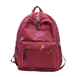 Женский нейлоновый рюкзак, повседневный рюкзак для девочек-подростков, школьный рюкзак для ноутбука, рюкзак L9BE