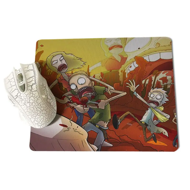 18x22cm Игровые коврики Rick And marty Rick Finger gamer, коврик для мыши, размер для 7,08*8,65 дюймов и 9,83*11,4 дюймов, игровые коврики для мыши - Цвет: 18x22cm