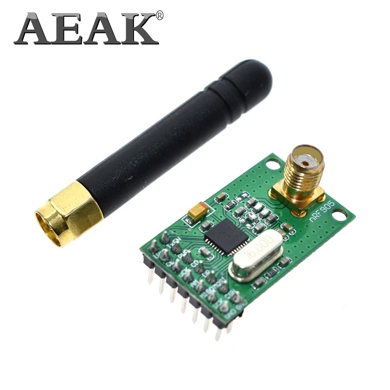 Беспроводной модуль трансивера AEAK NRF905 плата приемника беспроводного